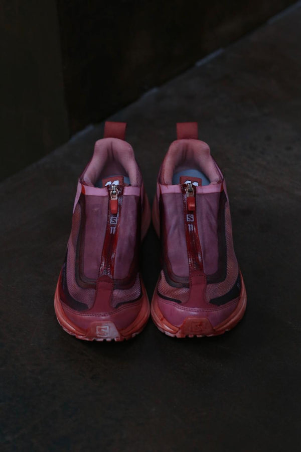 11 BORIS BIDJAN SABERI sneakers BAMBA2 LOW 11XS dyed pink P1167